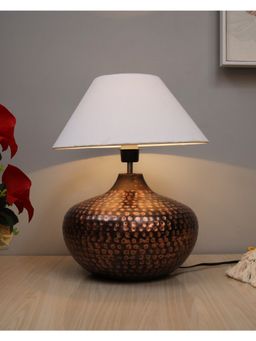 Homesake - Antique Table Lamp Guard White Cone