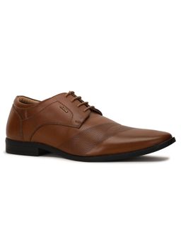 Bata - Solid Brown Formal Shoes