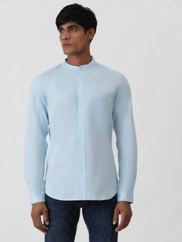 Greenfibre - Sky Blue 100% Cotton Casual Shirt