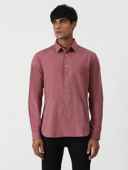 Greenfibre - Pink Blended Casual Shirt