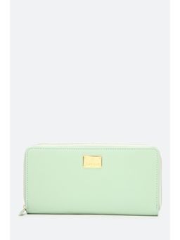 Van Heusen - Women Green Solid Casual Wallets