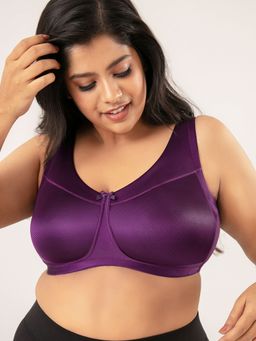 Nykd by Nykaa - Minimize Me Bra - Grape Royale NYB044