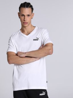 Puma - Essentials Mens White T-shirt