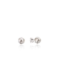 Nistra - 925 Sterling Silver Knot's Charm Earrings