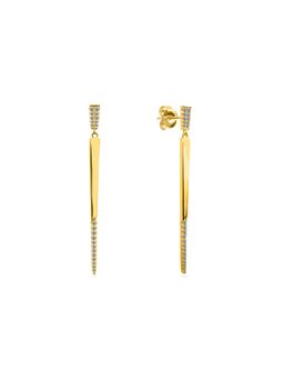 Nistra - 925 Sterling Silver Dreamy Dangle Earrings