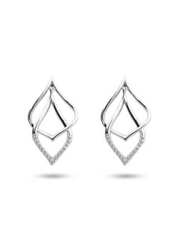 Nistra - 925 Sterling Silver Aurora Drop Earrings