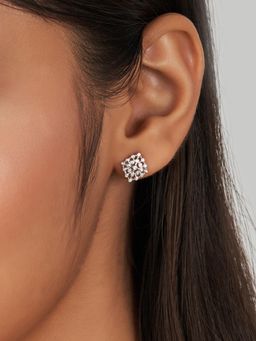 Nistra - 925 Sterling Silver Mini Marvel Earrings