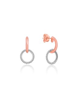 Nistra - 925 Sterling Silver Effortlessly Cool Drop Earrings