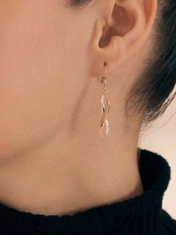 Nistra - 925 Sterling Silver Colourful Harmony Drop Earrings