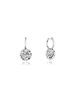 Nistra - 925 Sterling Silver One In A Million Drop Earrings