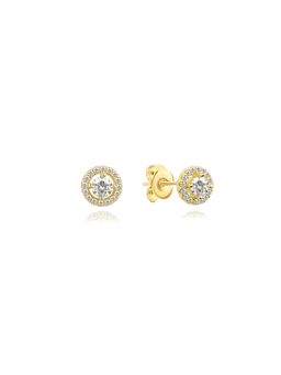 Nistra - 925 Sterling Silver Wishmaker Studs Earrings