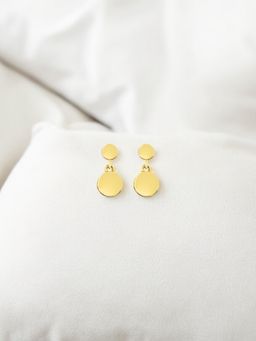 Nistra - 925 Sterling Silver Classy Companion Drop Earrings