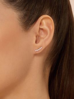 Nistra - 925 Sterling Silver Distinctive Darling Earrings