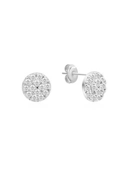 Nistra - 925 Sterling Silver Mini Glow Studs Earrings