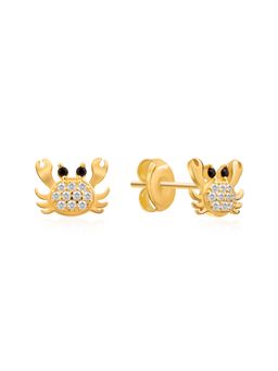 Nistra - 925 Sterling Silver Mini Crabbies Studs Earrings