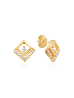 Nistra - 925 Sterling Silver Little Icon Studs Earrings