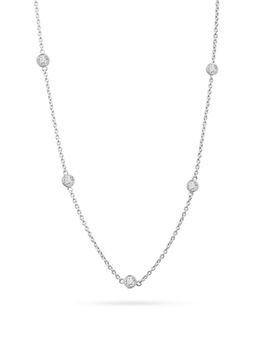 Nistra - 925 Sterling Silver Cascade Mirage Necklace