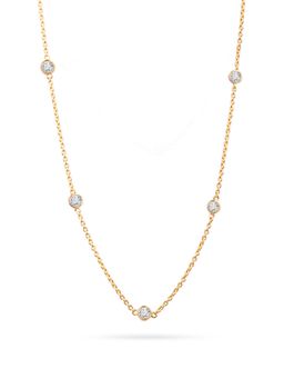 Nistra - 925 Sterling Silver Cascade Mirage Necklace