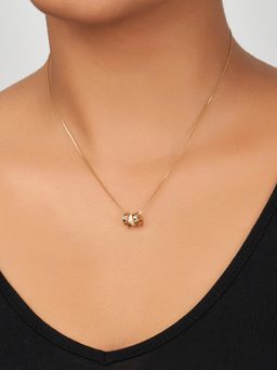 Nistra - 925 Sterling Silver Timeless Trio Necklace (Adjustable)