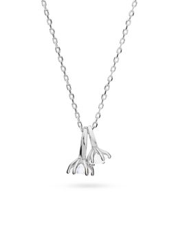 Nistra - 925 Sterling Silver Crystal Tale Necklace (Adjustable)