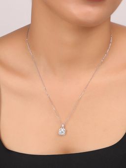 Nistra - 925 Sterling Silver Moissanite Starlight Necklace (Adjustable)