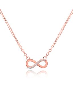 Nistra - 925 Sterling Silver Infinite Exploration Necklace (Adjustable)