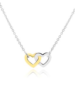 Nistra - 925 Sterling Silver Fulfilling Heart Necklace (Adjustable)