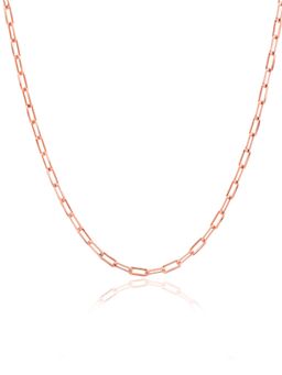 Nistra - 925 Sterling Silver Suave Minimalist Link Chain (Adjustable)
