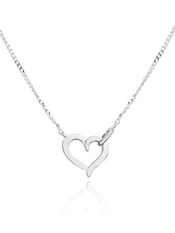 Nistra - 925 Sterling Silver Timeless Love Symbol Necklace (Adjustable)