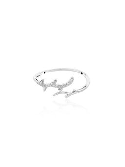 Nistra - 925 Sterling Silver Wanderlust Branch Ring (Adjustable)