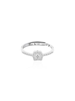 Nistra - 925 Sterling Silver Radiance Ring (Adjustable)