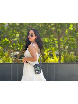 EcoRight - Neon Giraffes Phone Bag