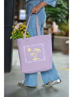 EcoRight - Large Zipper Tote Bag - Sunny Side
