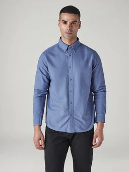 Levi's - Mens Blue Solid Shirt