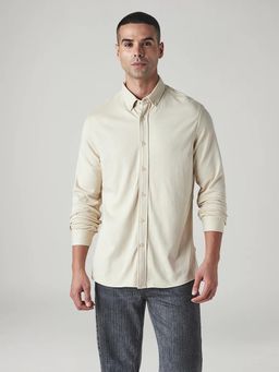 Levi's - Mens Cream Solid Shirt