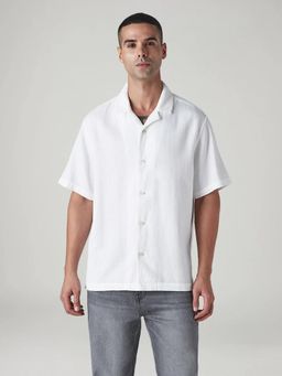 Levi's - Mens White Textured Shirt