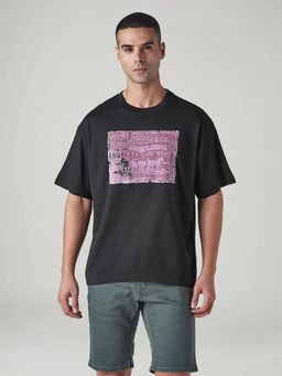 Levi's - Mens Black Graphic T-Shirt
