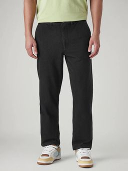 Levi's - Mens Black Solid Trouser