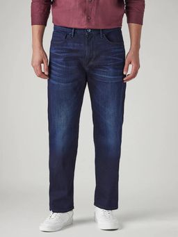 Levi's - Mens Navy Blue Solid Jeans