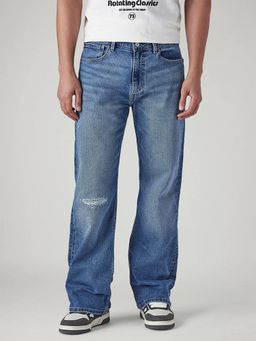 Levi's - Mens Blue Solid Jeans
