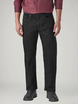 Levi's - Mens Black Solid Jeans