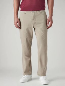 Levi's - Mens Beige Solid Trouser