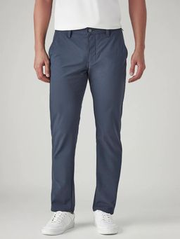 Levi's - Mens Navy Blue Solid Trouser