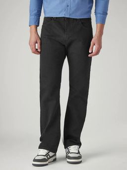 Levi's - Mens Black Solid Jeans