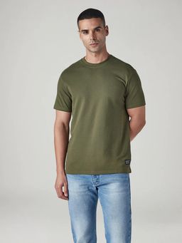 Levi's - Mens Olive Solid T-Shirt