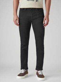 Levi's - Mens Black Solid Jeans