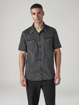 Levi's - Mens Charcoal Solid Shirt