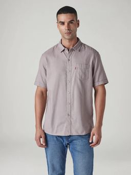 Levi's - Mens Mauve Solid Shirt