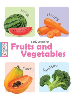 Pegasus - Early Learning Fruits and Vegetables Board Book