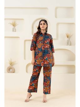 GulaboSitabo - Abstract Printed Pure Cotton Shirt